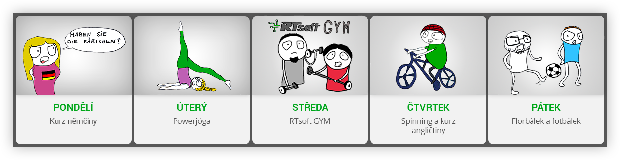 Týdenní rozvrh